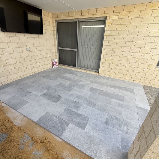 Stone paving